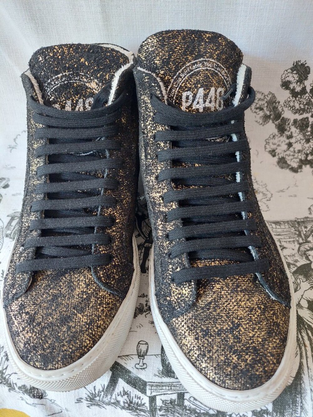 P448 "You Can Surf Later" Skate High-Top Sneakers EU39